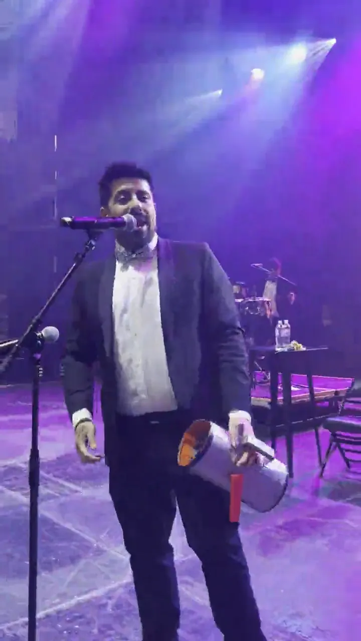 El Papi con la Orquesta Rumba 8. Fiesta de la Primavera, Municipalidad de Santiago, Movistar Arena, agosto de 2026.